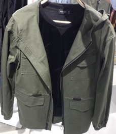 市场上装-大衣-（实拍）时尚商务大衣