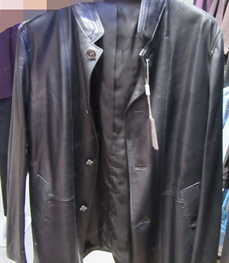 市场上装-皮衣-（实拍）时尚商务皮衣