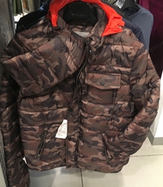 市场上装-棉衣/羽绒服-（实拍）休闲男装棉服