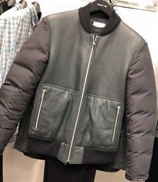 市场上装-皮衣-（实拍）时尚商务皮衣