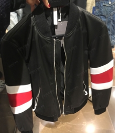 市场上装-皮衣-（实拍）时尚商务皮衣