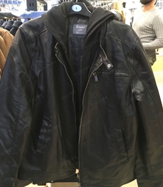 市场上装-皮衣-（实拍）时尚商务皮衣