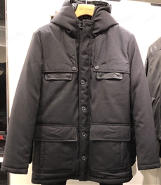 市场上装-棉衣/羽绒服-（实拍）时尚商务棉服