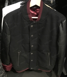 市场上装-棉衣/羽绒服-（实拍）时尚商务棉服