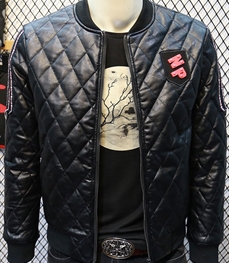 市场上装-皮衣-时尚男装皮衣