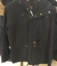 市场上装-中长外套-（实拍）时尚男装中长外套