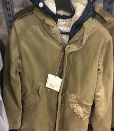 市场上装-中长外套-（实拍）时尚男装中长外套