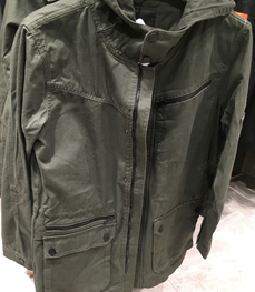 市场上装-中长外套-（实拍）时尚男装中长外套