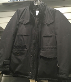 市场上装-中长外套-（实拍）时尚商务派克