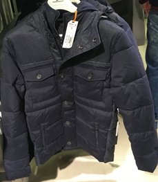 市场上装-棉衣/羽绒服-（实拍）时尚商务棉服