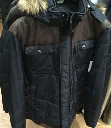 市场上装-棉衣/羽绒服-（实拍）时尚商务棉服