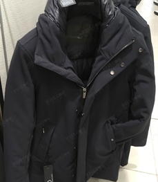 市场上装-棉衣/羽绒服-（实拍）时尚商务棉服