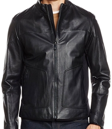 市场上装-皮衣-时尚商务皮衣