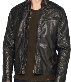 市场上装-皮衣-时尚商务皮衣