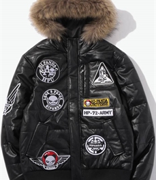 市场上装-皮衣-休闲男装皮衣