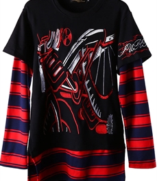 市场上装-T恤-时尚男装t恤