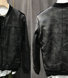 市场上装-皮衣-时尚男装皮衣