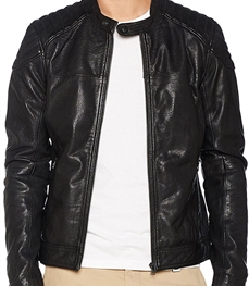 市场上装-皮衣-时尚商务皮衣