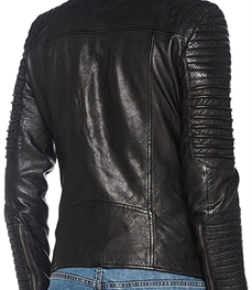 市场上装-皮衣-时尚商务皮衣