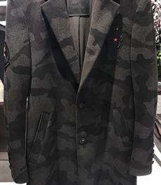 市场上装-中长外套-时尚男装中长外套