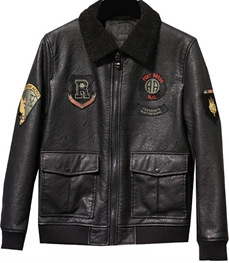 市场上装-皮衣-时尚男装皮衣