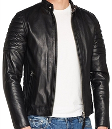 市场上装-皮衣-时尚商务皮衣