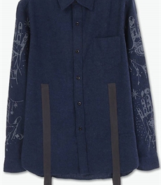 市场上装-衬衫-休闲男装衬衫