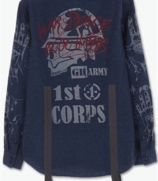 市场上装-衬衫-休闲男装衬衫