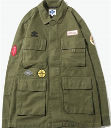 市场上装-中长外套-休闲男装中长外套