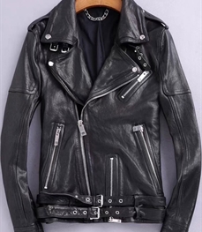 市场上装-皮衣-时尚男装皮衣
