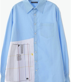 市场上装-衬衫-休闲男装衬衫