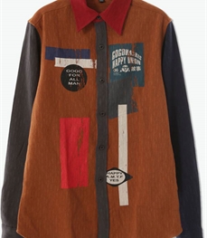 市场上装-衬衫-休闲男装衬衫