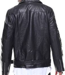 市场上装-皮衣-时尚男装皮衣