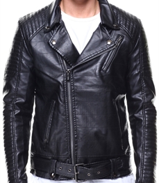 市场上装-皮衣-时尚男装皮衣