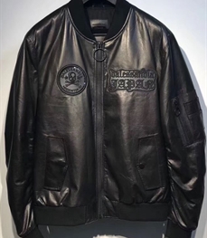 市场上装-皮衣-时尚男装皮衣