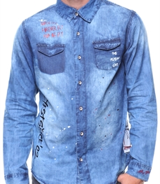 市场上装-衬衫-时尚男装衬衫