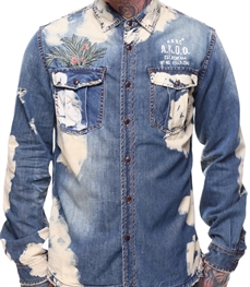 市场上装-衬衫-时尚男装衬衫