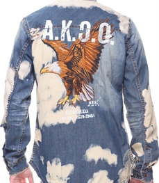 市场上装-衬衫-时尚男装衬衫