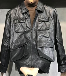 市场上装-皮衣-时尚男装皮衣