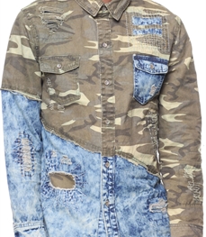 市场上装-衬衫-时尚男装衬衫