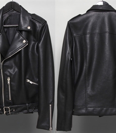市场上装-皮衣-时尚男装皮衣