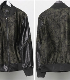 市场上装-皮衣-时尚男装皮衣