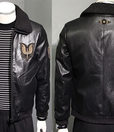 市场上装-皮衣-时尚男装皮衣