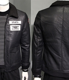 市场上装-皮衣-时尚男装皮衣