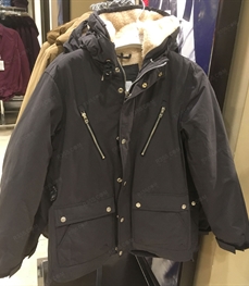 市场上装-棉衣/羽绒服-（实拍）时尚商务棉服