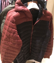 市场上装-棉衣/羽绒服-（实拍）时尚商务棉服