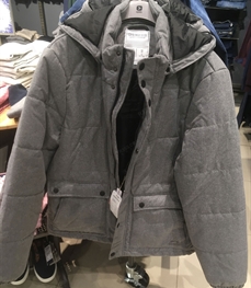 市场上装-棉衣/羽绒服-（实拍）时尚商务棉服