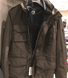 市场上装-中长外套-（实拍）时尚商务派克