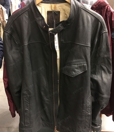 市场上装-皮衣-（实拍）时尚商务皮衣