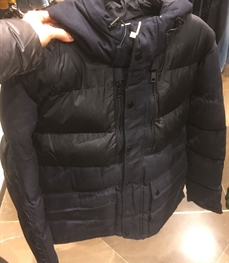 市场上装-棉衣/羽绒服-（实拍）时尚商务棉服